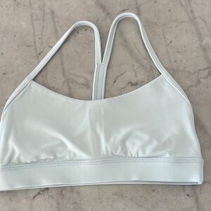 Women's Light Blue Sports Bra Flow Y lulu